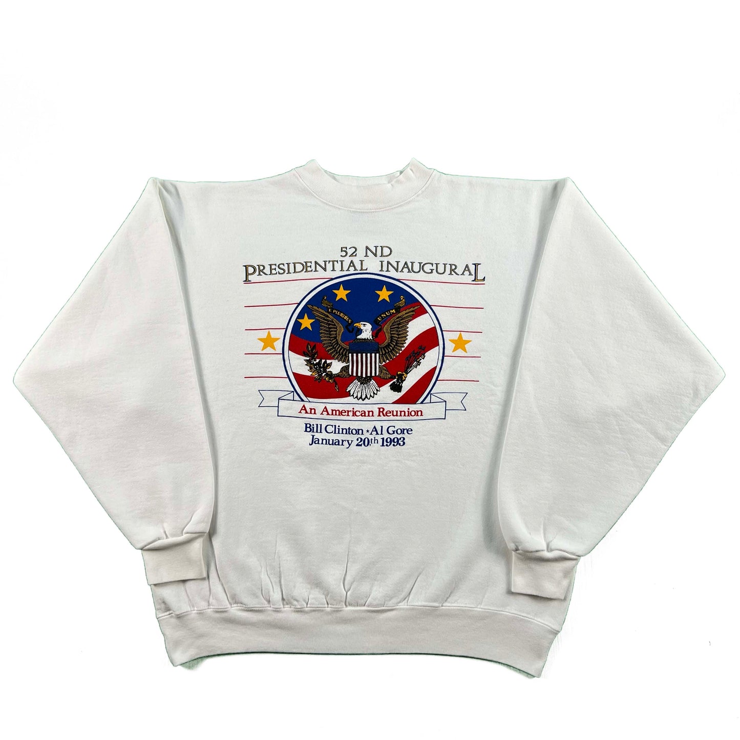 90s Bill Clinton Presidential Inauguration Sweatshirt- XL