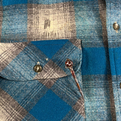 50s Levi's Wool Flannel Shirt- M