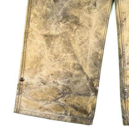 40s Canvas Firefighter Clasp Pants- 32x30.5