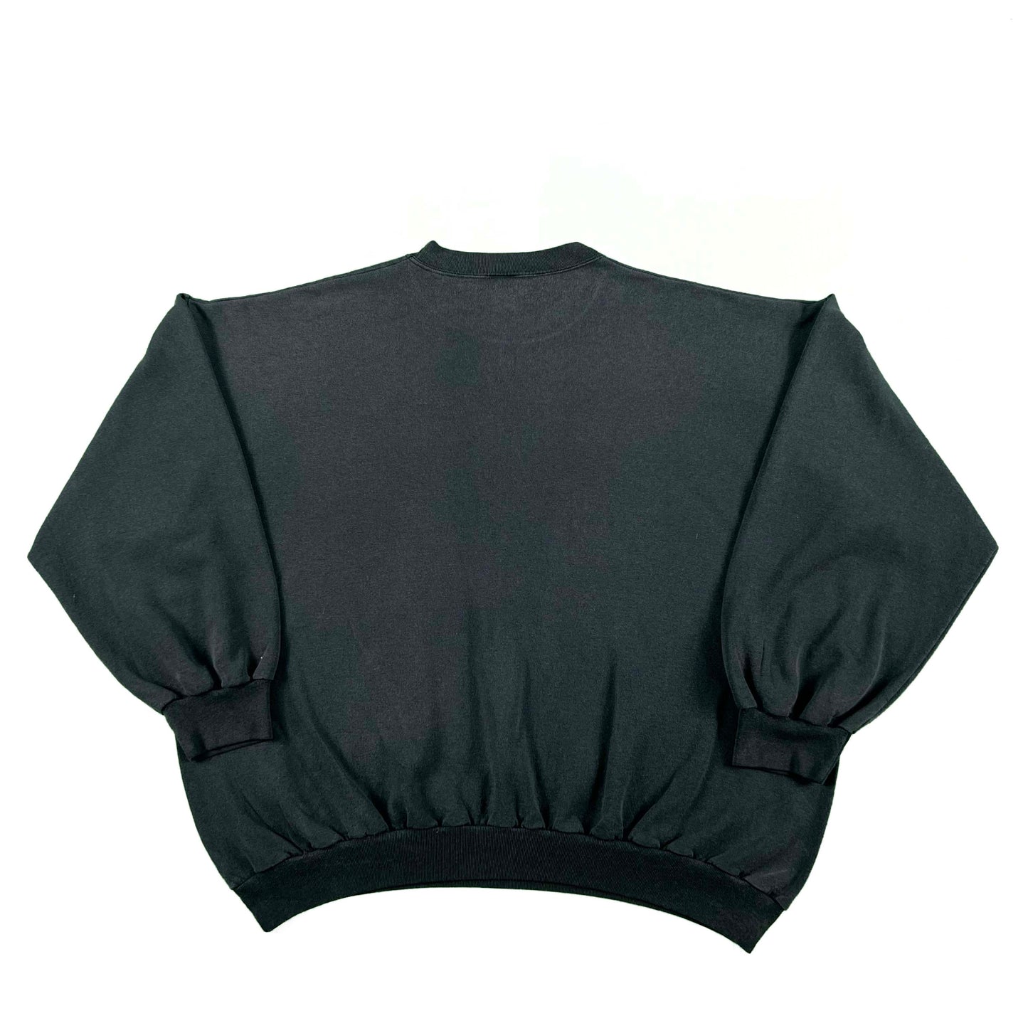 90s Faded Black Winter Dancing Scene Sweatshirt- XL