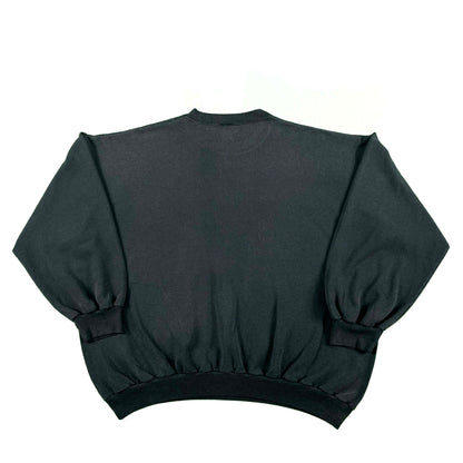 90s Faded Black Winter Dancing Scene Sweatshirt- XL