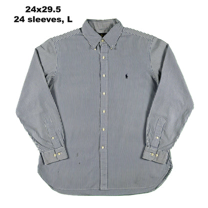 Vintage Ralph Lauren 100% Cotton Button Up Shirts- SELECT SHIRT