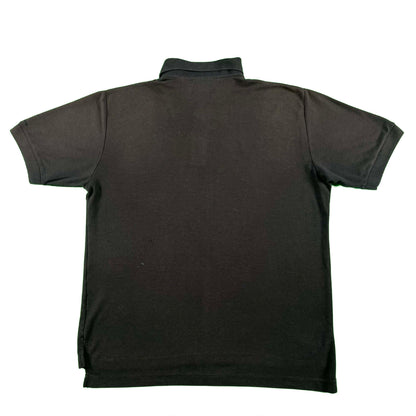 80s Faded Black Levi's Polo Shirt- L