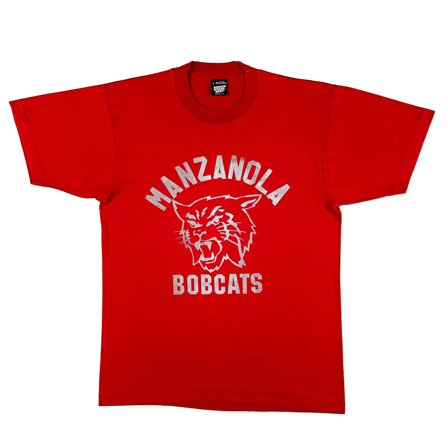 80s Manzanola Bobcats Tee- M
