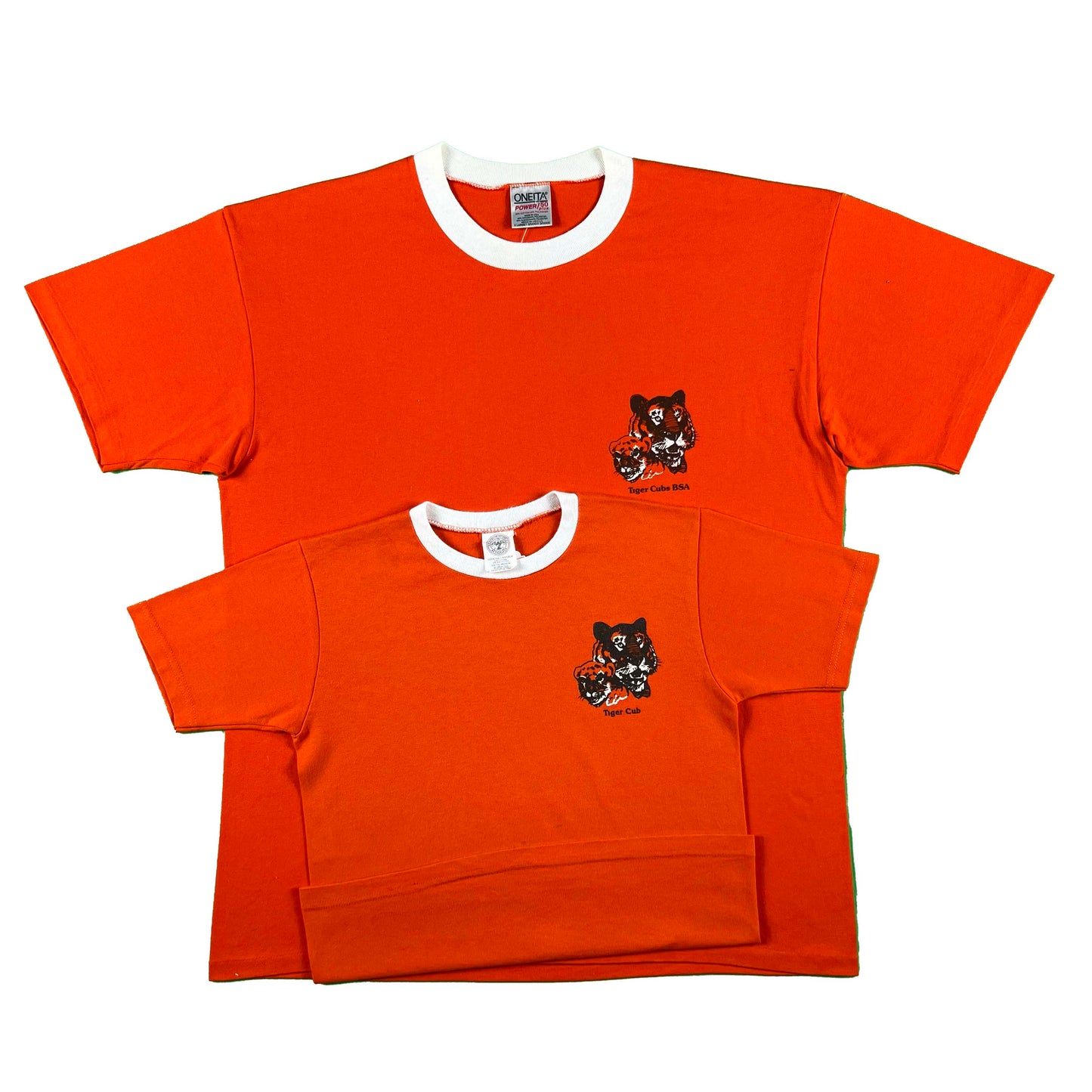 90s Orange Tiger Cubs Tees- SELECT SHIRT