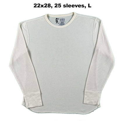 Vintage Gap Waffle Knit Thermals- SELECT SHIRT