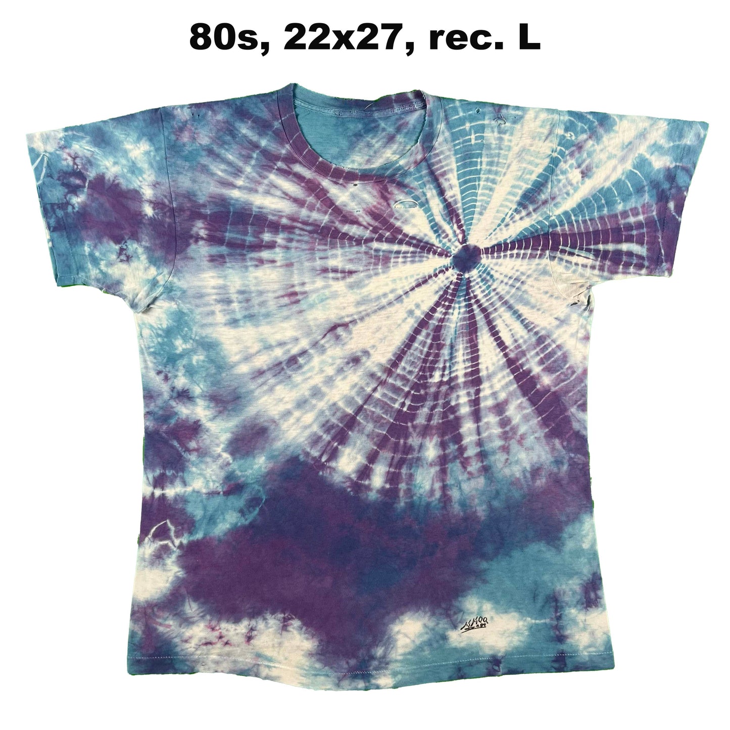 Vintage Blank Tie Dye Tee- SELECT SHIRT