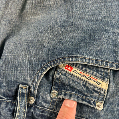 Made in Italy Diesel 'Service Spa' Denim- 34x28