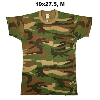 Vintage Blank Camo Tee- SELECT SHIRT