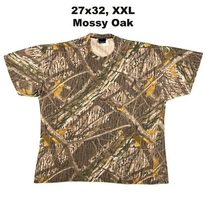 Vintage Blank Camo Tee- SELECT SHIRT