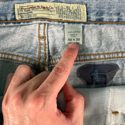 90s Abercrombie & Fitch 'Easy Fit' Denim- 38x28