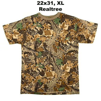 Vintage Blank Camo Tee- SELECT SHIRT