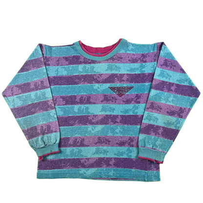 90s Honors Striped Long Sleeve Tee- XS