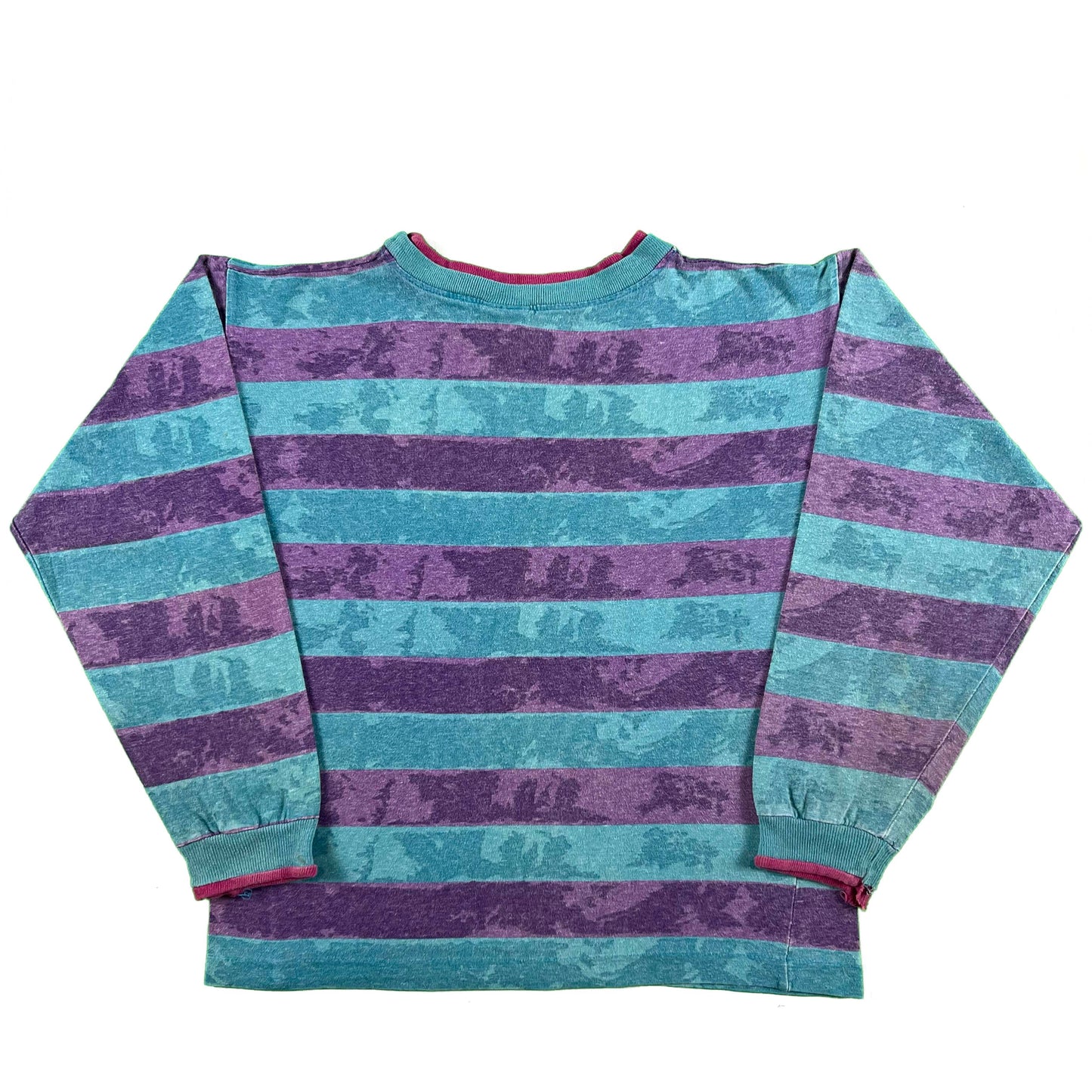 90s Honors Striped Long Sleeve Tee- XS