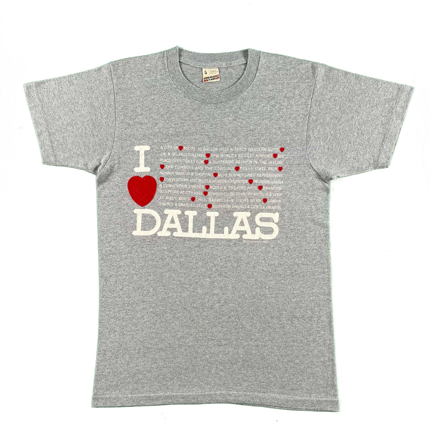 80s I ❤️ Dallas Tee- S