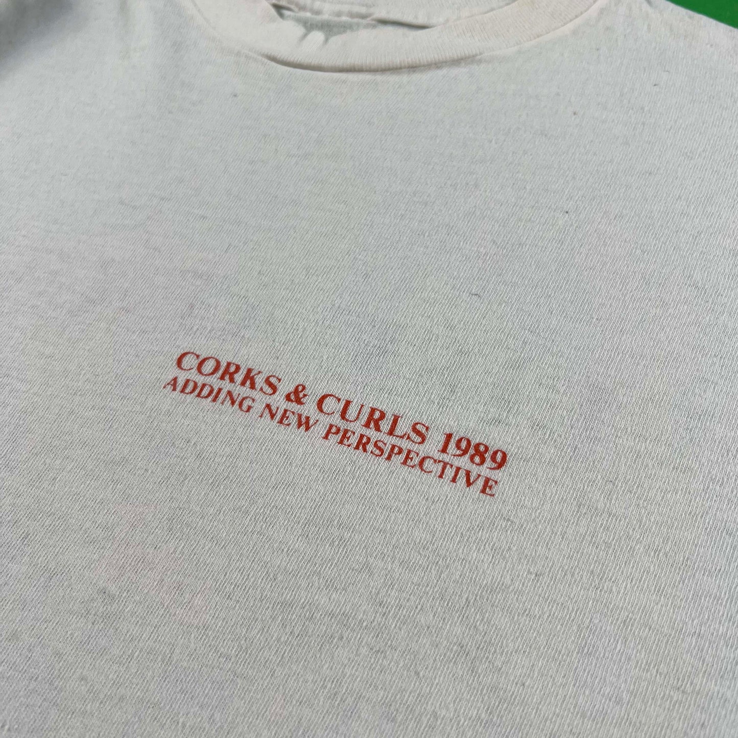 80s Corks and Curls Life at UVA Tee- M