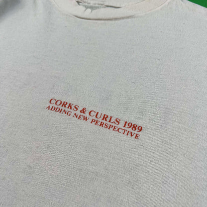 80s Corks and Curls Life at UVA Tee- M