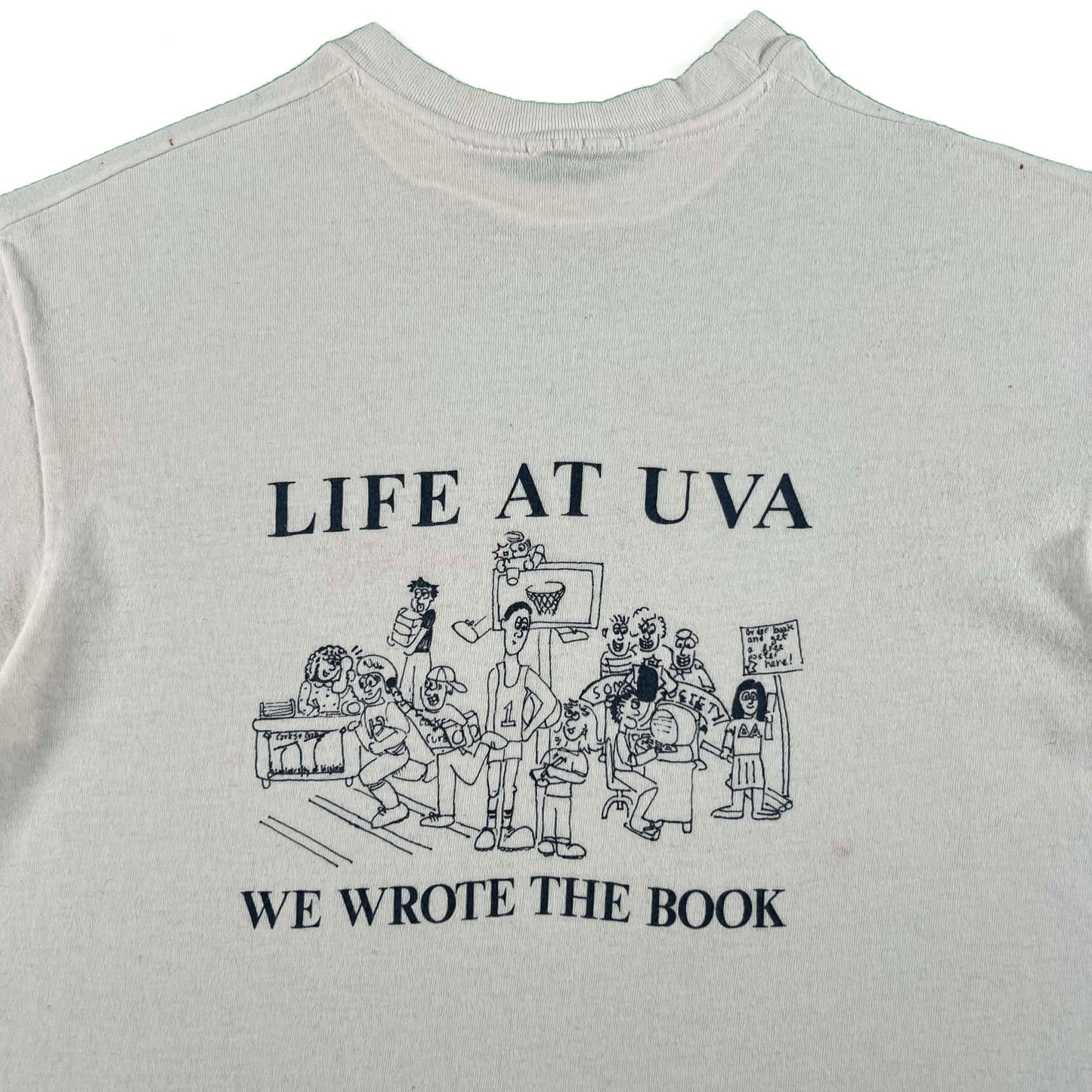 80s Corks and Curls Life at UVA Tee- M