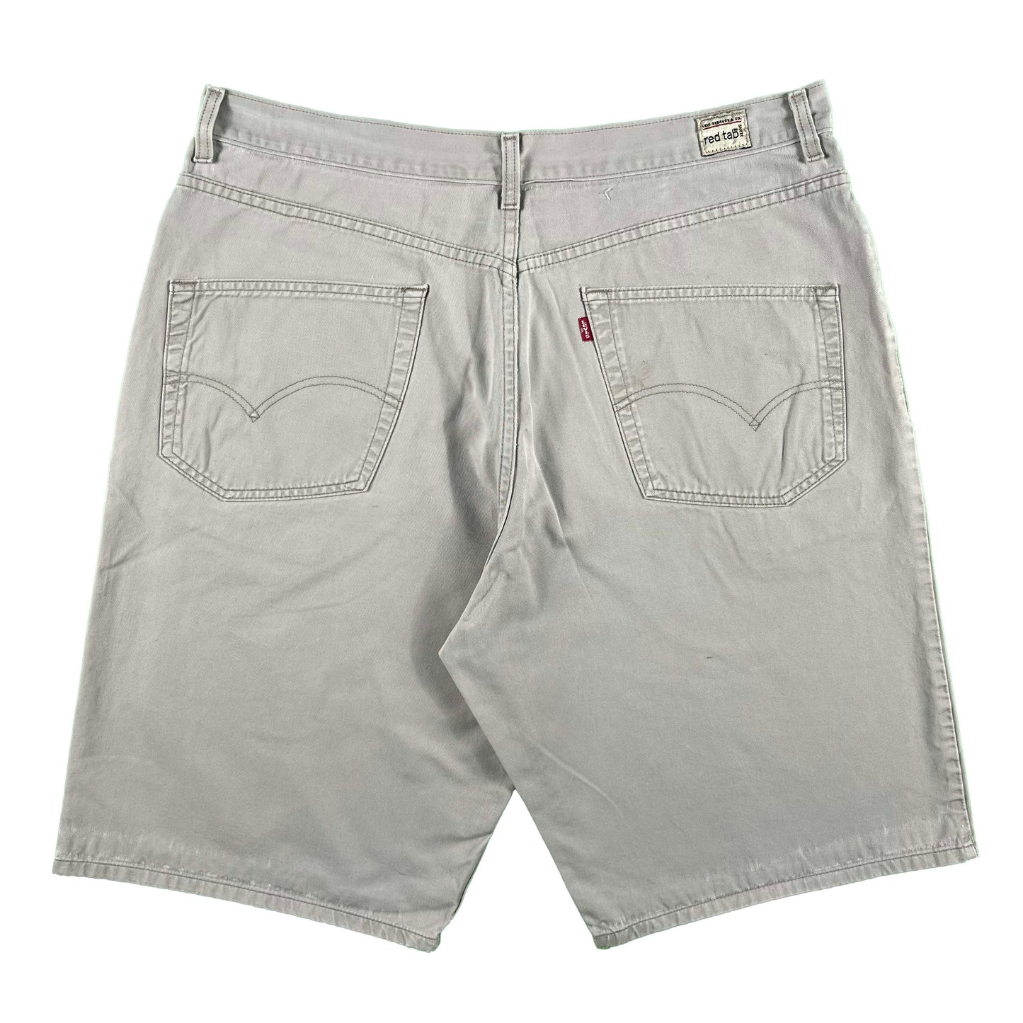 90s Levi's 595 Baggy Straight Shorts- 36x11.5