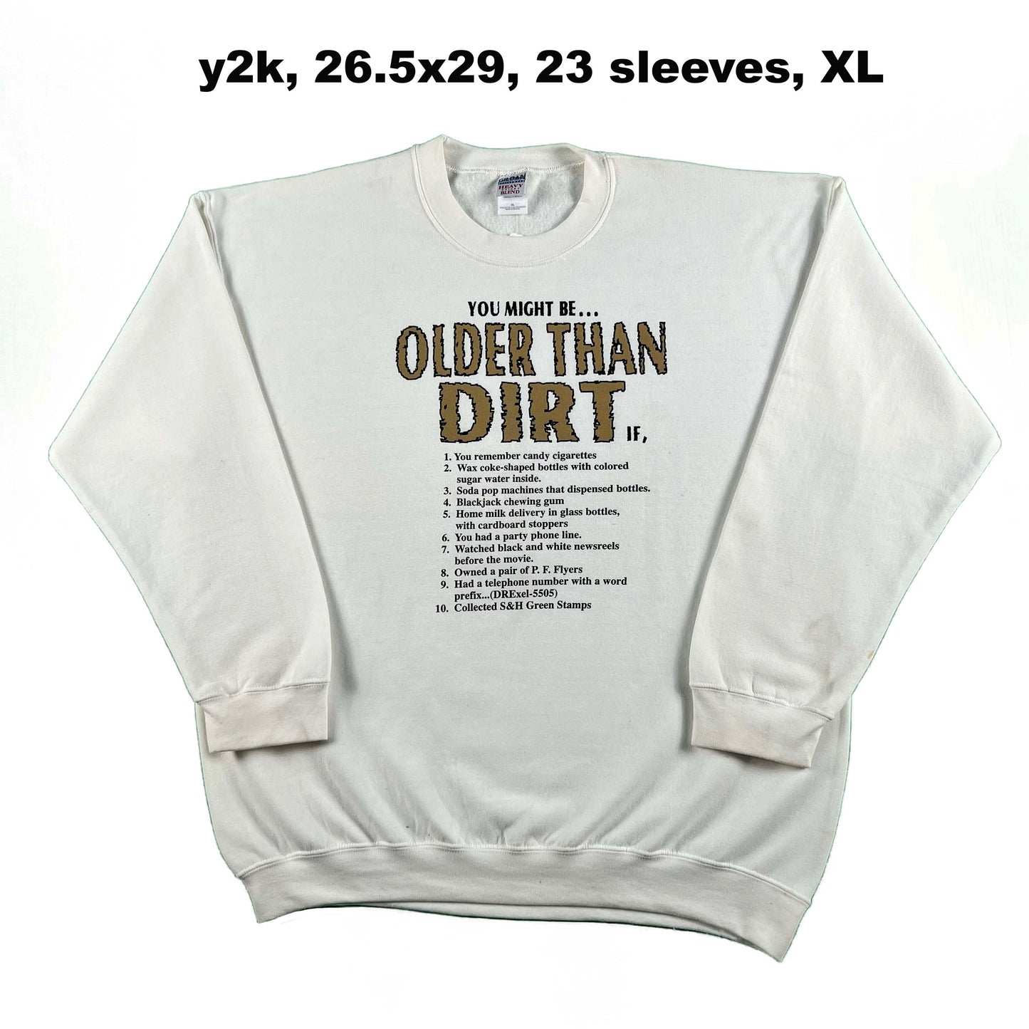 Vintage Script Sweatshirts- SELECT SWEAT