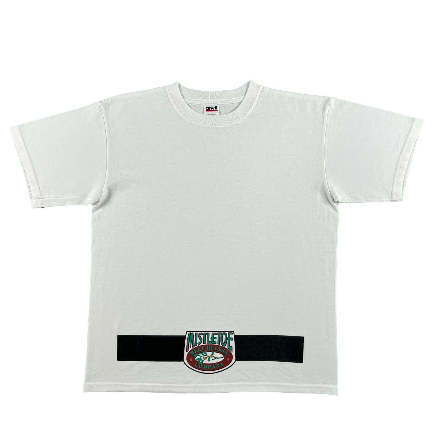 00s Mistletoe Belt Buckle Tee- M