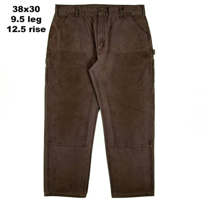 Carhartt Brown Double Knees- SELECT PAIR