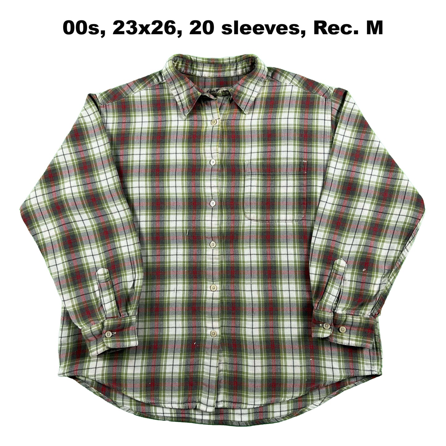 Vintage Eddie Bauer 100% Cotton Flannel Shirts- SELECT SHIRT