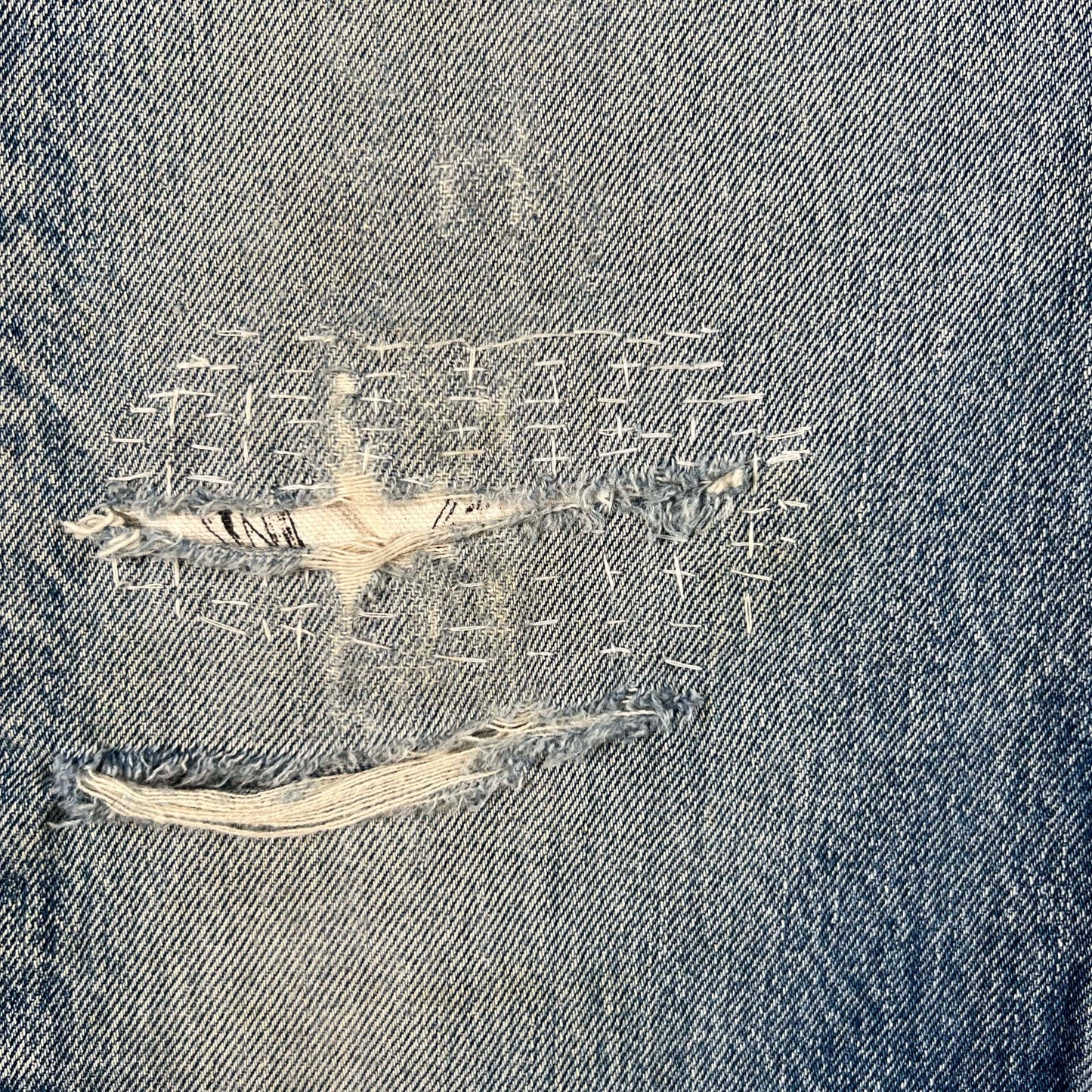 90s Repaired Levi's 501 Denim- 32x31