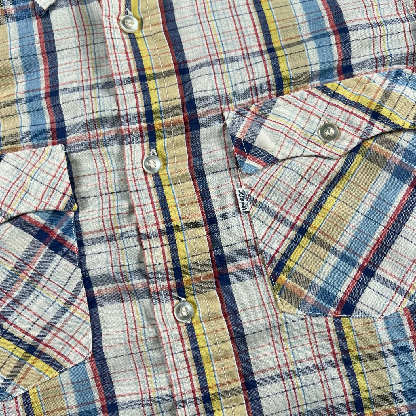 70s/80s Levi's Plaid Button Up Shirts- SELECT SHIRT