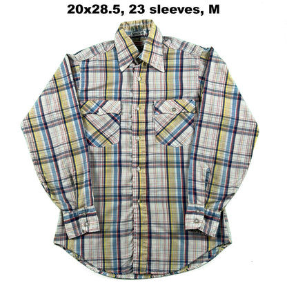 70s/80s Levi's Plaid Button Up Shirts- SELECT SHIRT