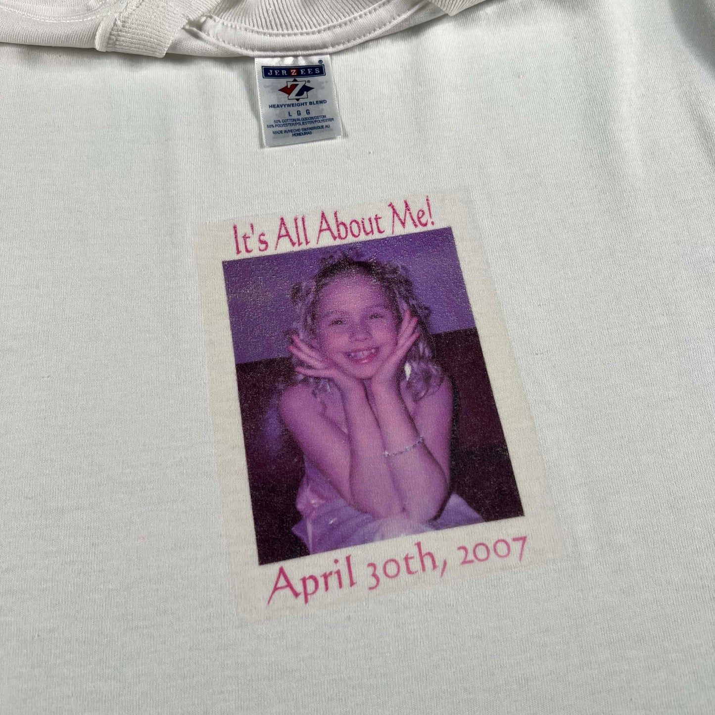 00s 'It's All About Me!' Photo Print Tee- L