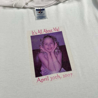 00s 'It's All About Me!' Photo Print Tee- L