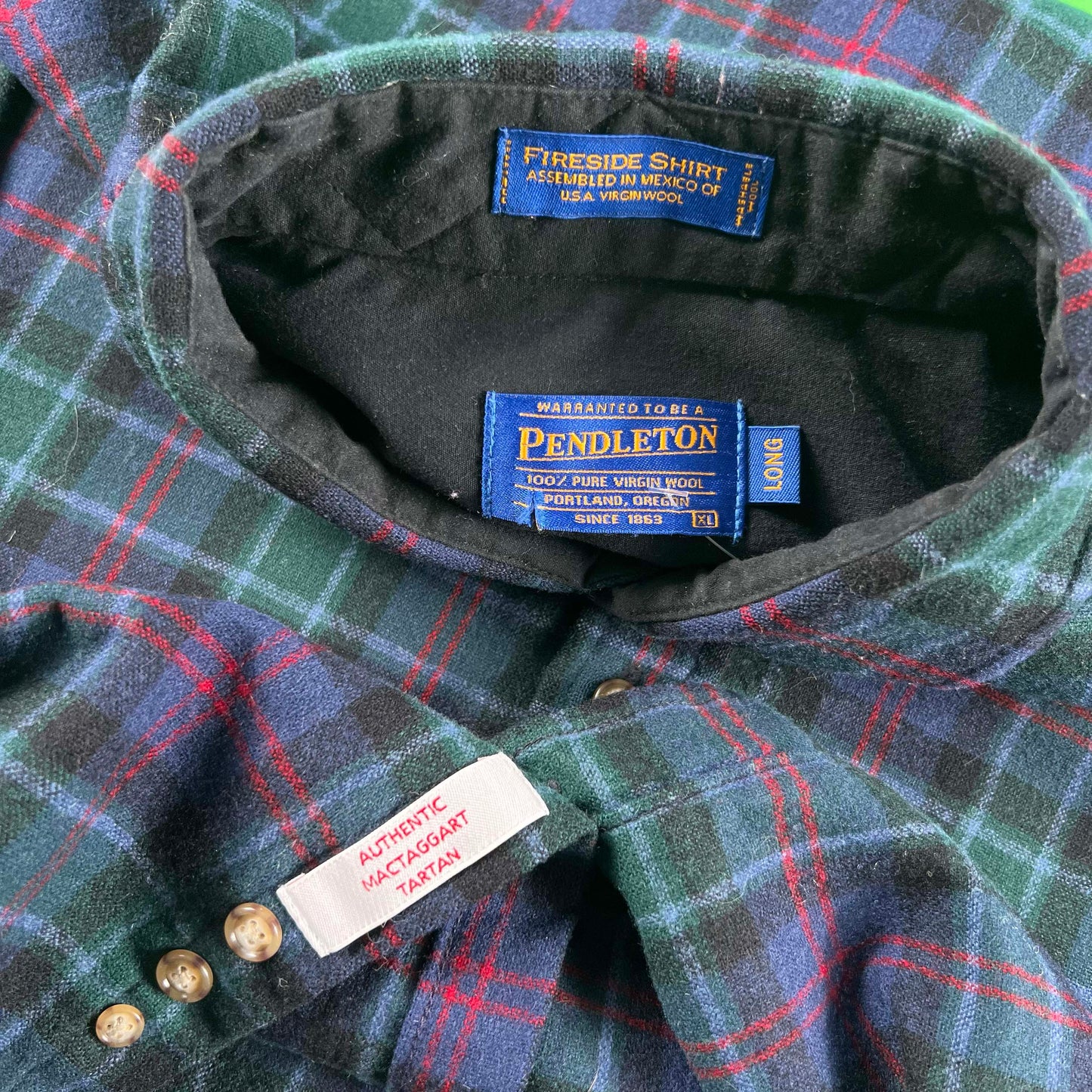 70s/80s Pendleton Wool Plaid Flannel Shirts- SELECT SHIRT