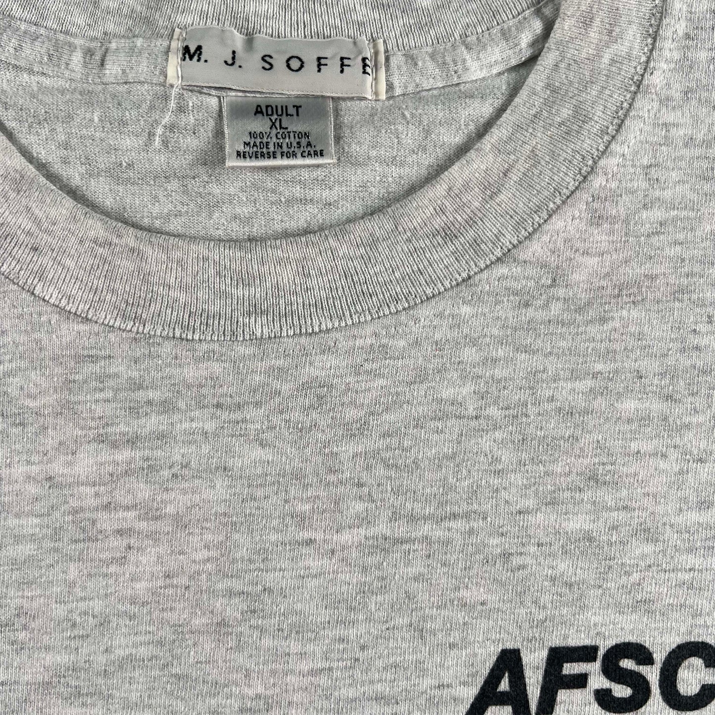 90s 'Many Faces One Voice' Union Tee- XL