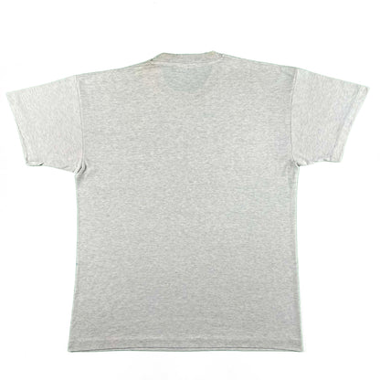 80s Heather Grey Oxford University Tee- XL