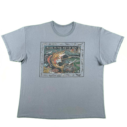 Ray Troll 'Blues in the Key of Sea' Tee- XXL