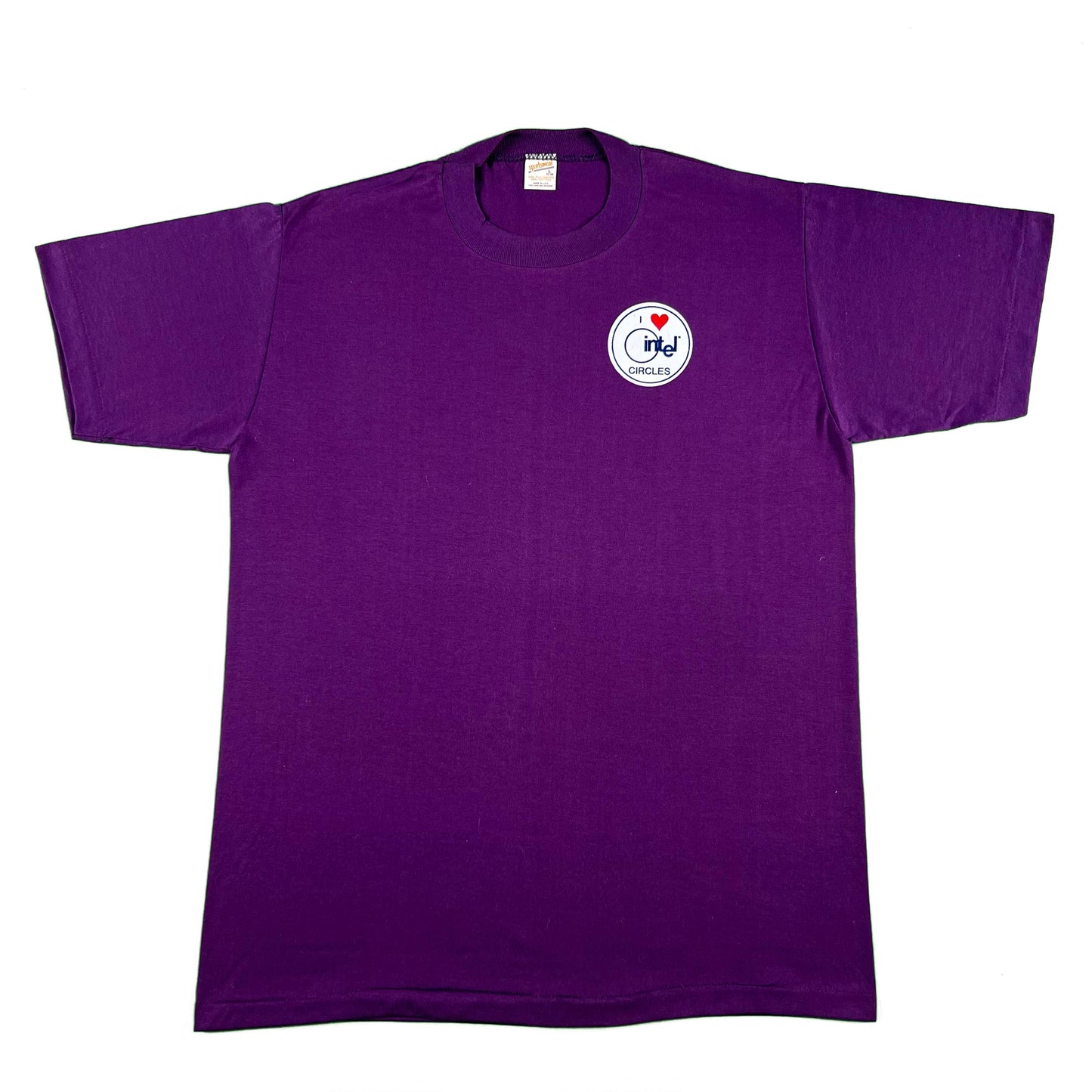 80s I ❤️ Intel Circles Tee- L