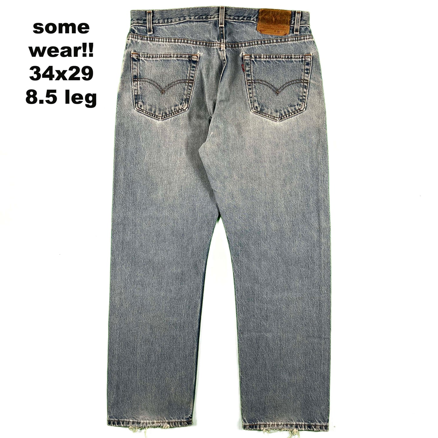 80s/90s Levi's 505s Straight Fit Denim- SELECT PAIR