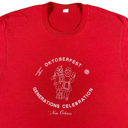 80s New Orleans Oktoberfest Tee- L