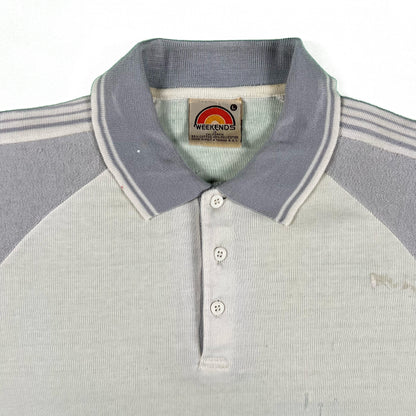 70s Terry Cloth Polo- M