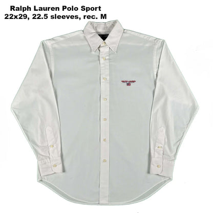 Vintage Ralph Lauren 100% Cotton Button Up Shirts- SELECT SHIRT