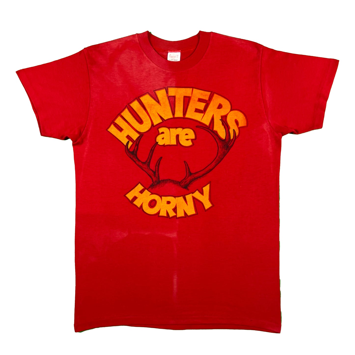 70s Hunters are Horny Tee- M