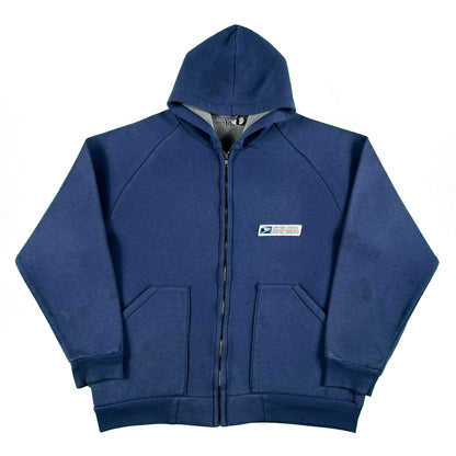 90s USPS Zip Up Hoodie- XL