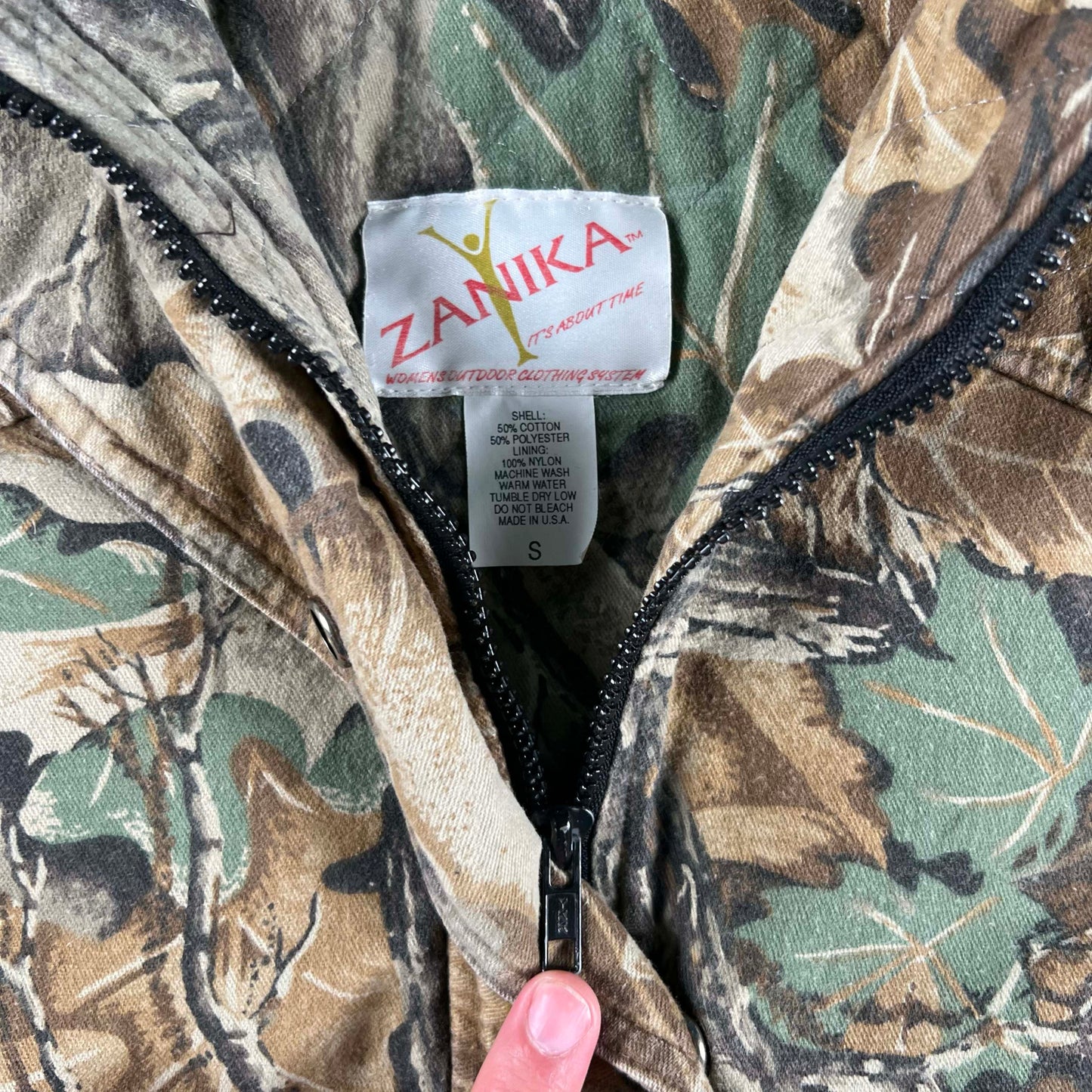 90s Realtree Camo Jacket- S