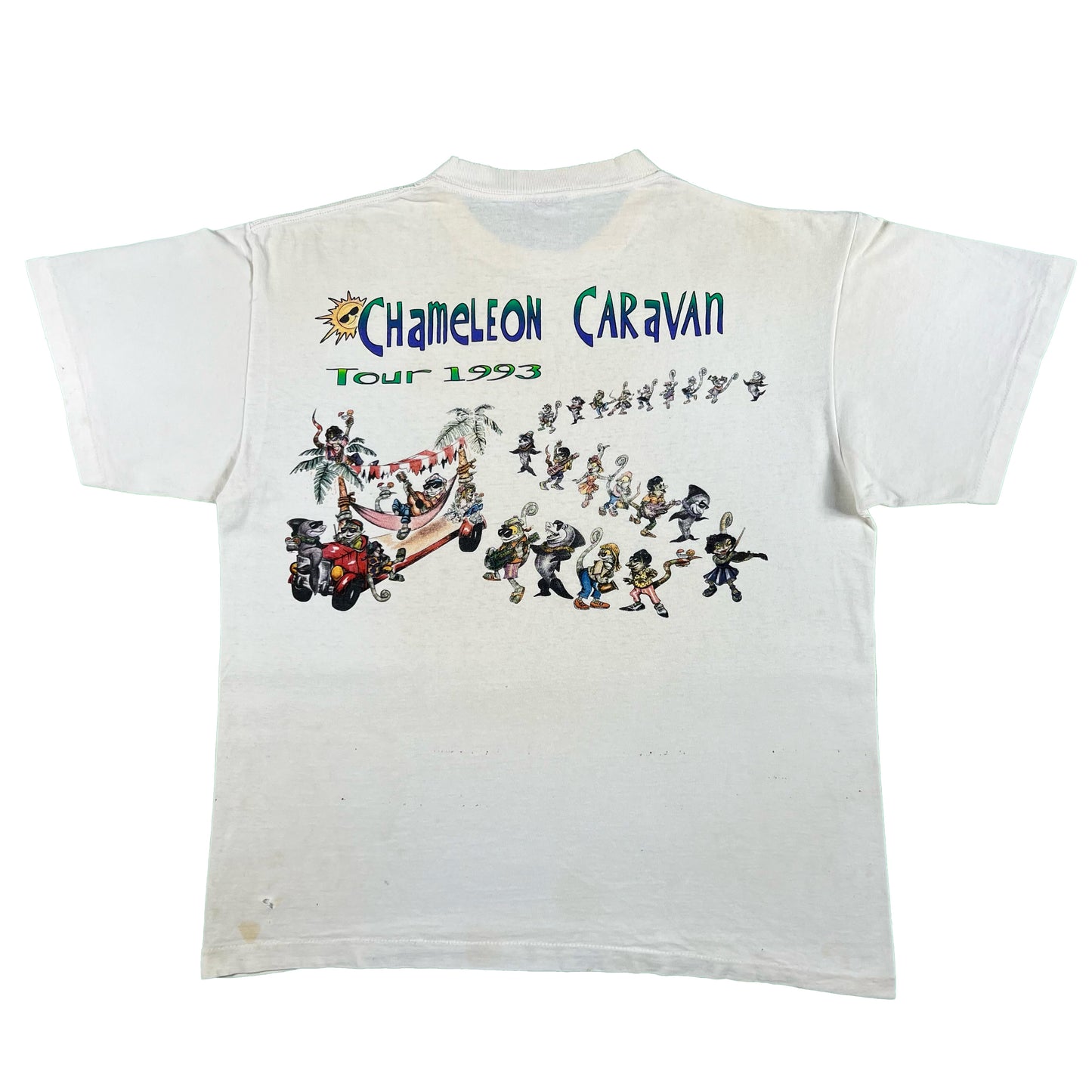 90s Jimmy Buffet Chameleon Tour Tee- XL