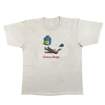 90s Curious George Ether Tee- XL