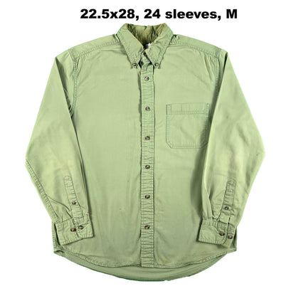 Vintage Eddie Bauer 100% Cotton Button Up Shirts- SELECT SHIRT