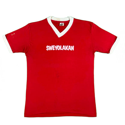 70s Sweyolakan Ringer Tee- M