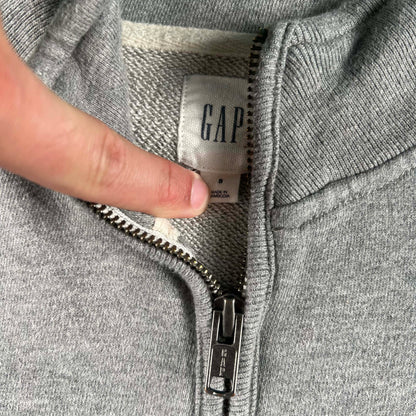Gap 1/4 Zip Blank Sweatshirt- S