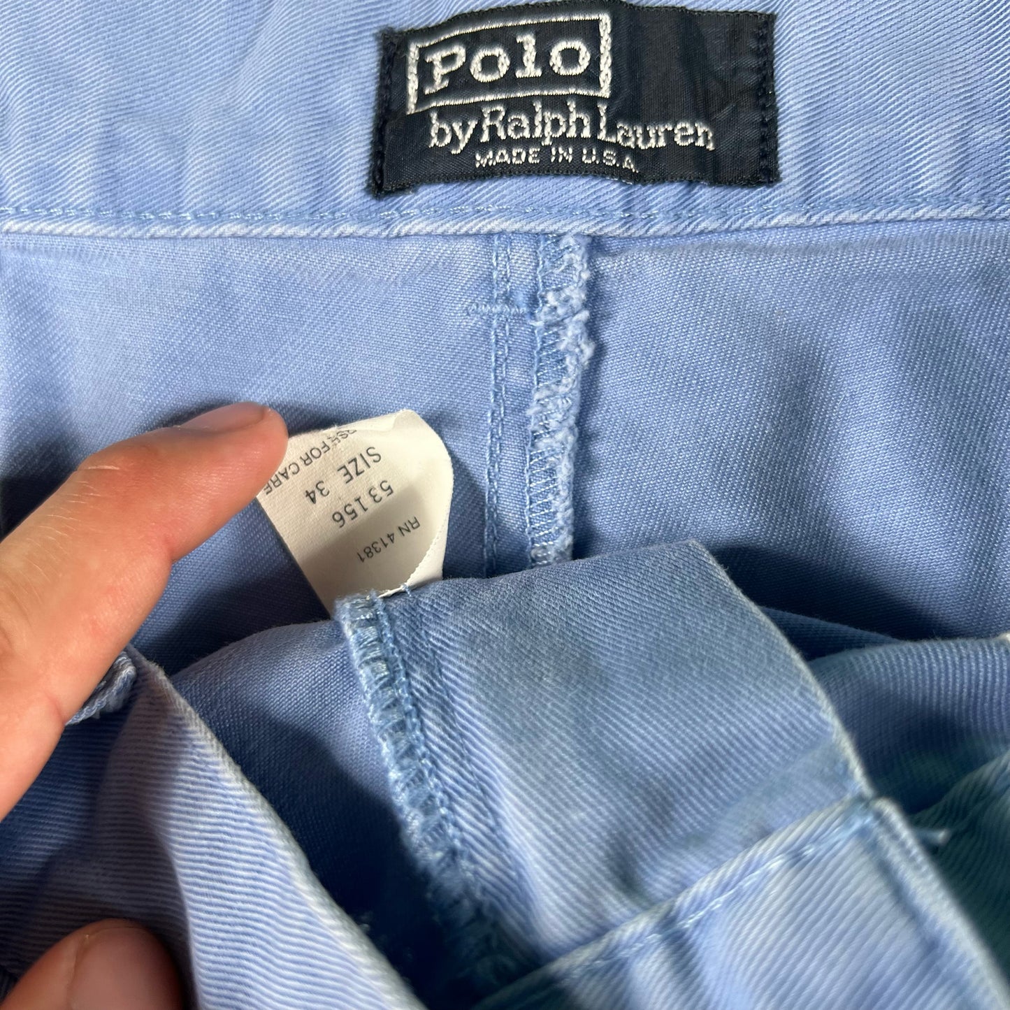 90s Polo RL Pleated Shorts- 33x6